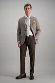 Premium Comfort Dress Pant, Dark Chocolate view# 3