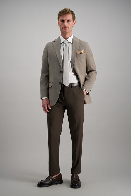 Premium Comfort Dress Pant, Dark Chocolate view# 3