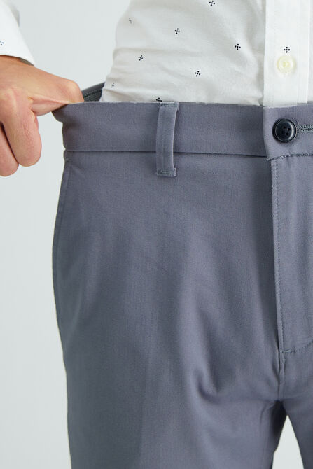 J.M. Haggar Luxury Comfort Chino , Grey view# 6