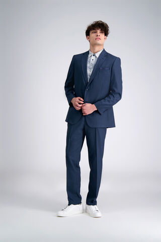 Travel Performance Suit Jacket, BLUE
