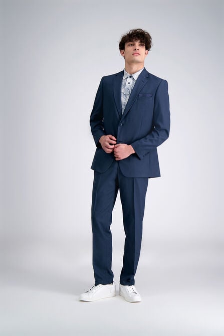 Travel Performance Suit Jacket, BLUE view# 1