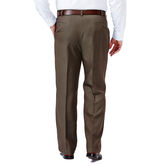 Big &amp; Tall Cool 18&reg; Heather Solid Pant, Heather Brown view# 3