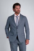 J.M. Haggar Medium Glen Plaid Suit Jacket, Chambray view# 3