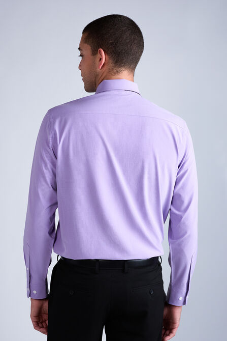Smart Wash&reg; Dress Shirt - Lilac,  view# 2