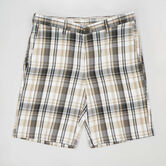 Cool 18&reg; Pro Madras Plaid Short, Putty view# 3