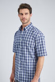 Life Khaki&trade; Plaid Shirt, DARK BLUE view# 4