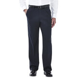 Premium Stretch Tic Weave Dress Pant, Black / Charcoal view# 5