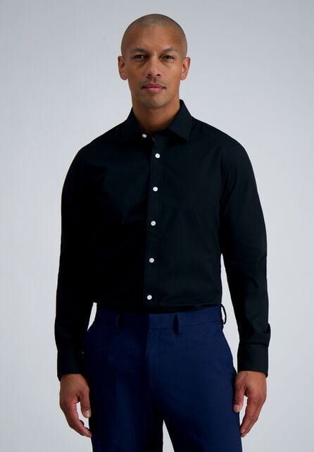 Premium Comfort Dress Shirt - Black, Black