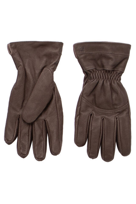 Leather Gloves, Brown view# 1