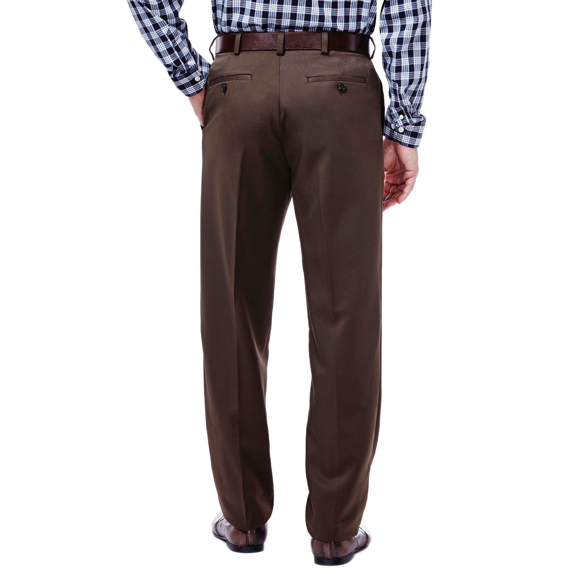 Cool 18 Pant| Classic Fit, Flat Front, No Iron | Haggar.com