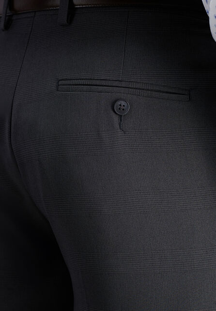 Premium Comfort Dress Pant - Tonal Glen Plaid, Black / Charcoal