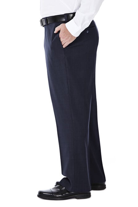 Big &amp; Tall E-CLO&trade; Stria Dress Pant, BLUE view# 2