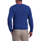 Solid Texture Crewneck Sweater, Cobalt view# 2