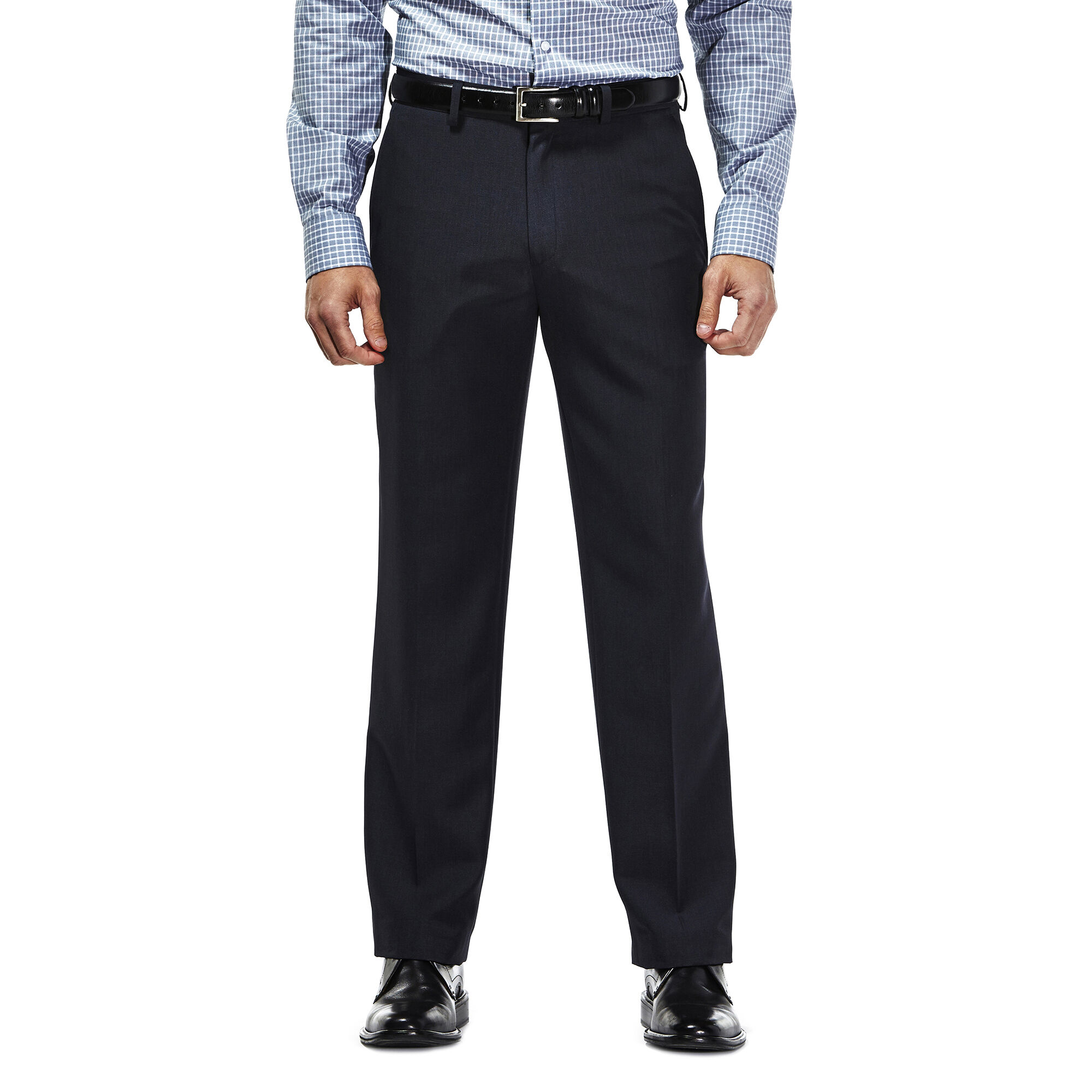 Haggar Travel Performance Suit Separates Pant Navy (HY70268 Clothing Pants) photo