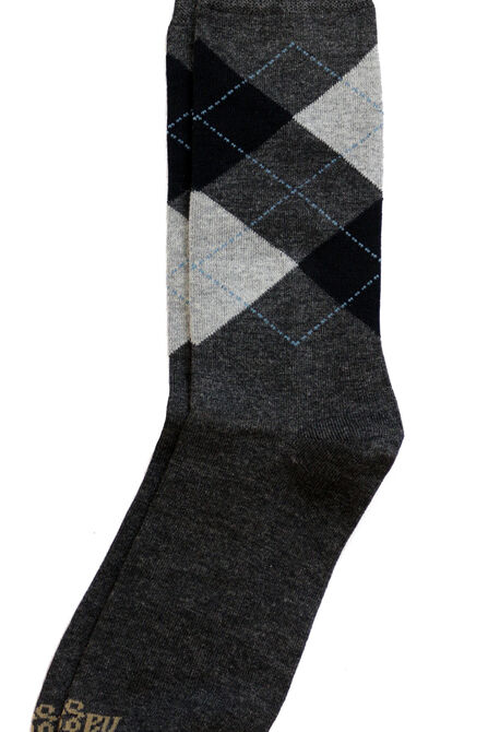 Dress Socks - Argyle, Khaki view# 2