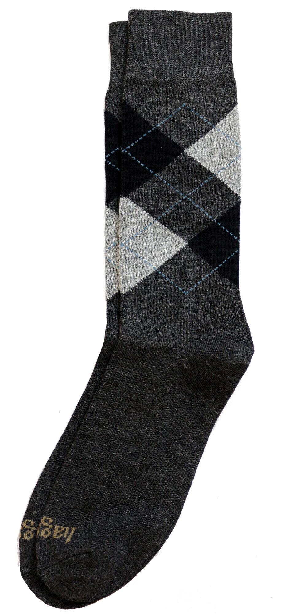 Haggar Dress Socks - Argyle Bean (H7340 Clothing Underwear & Socks) photo