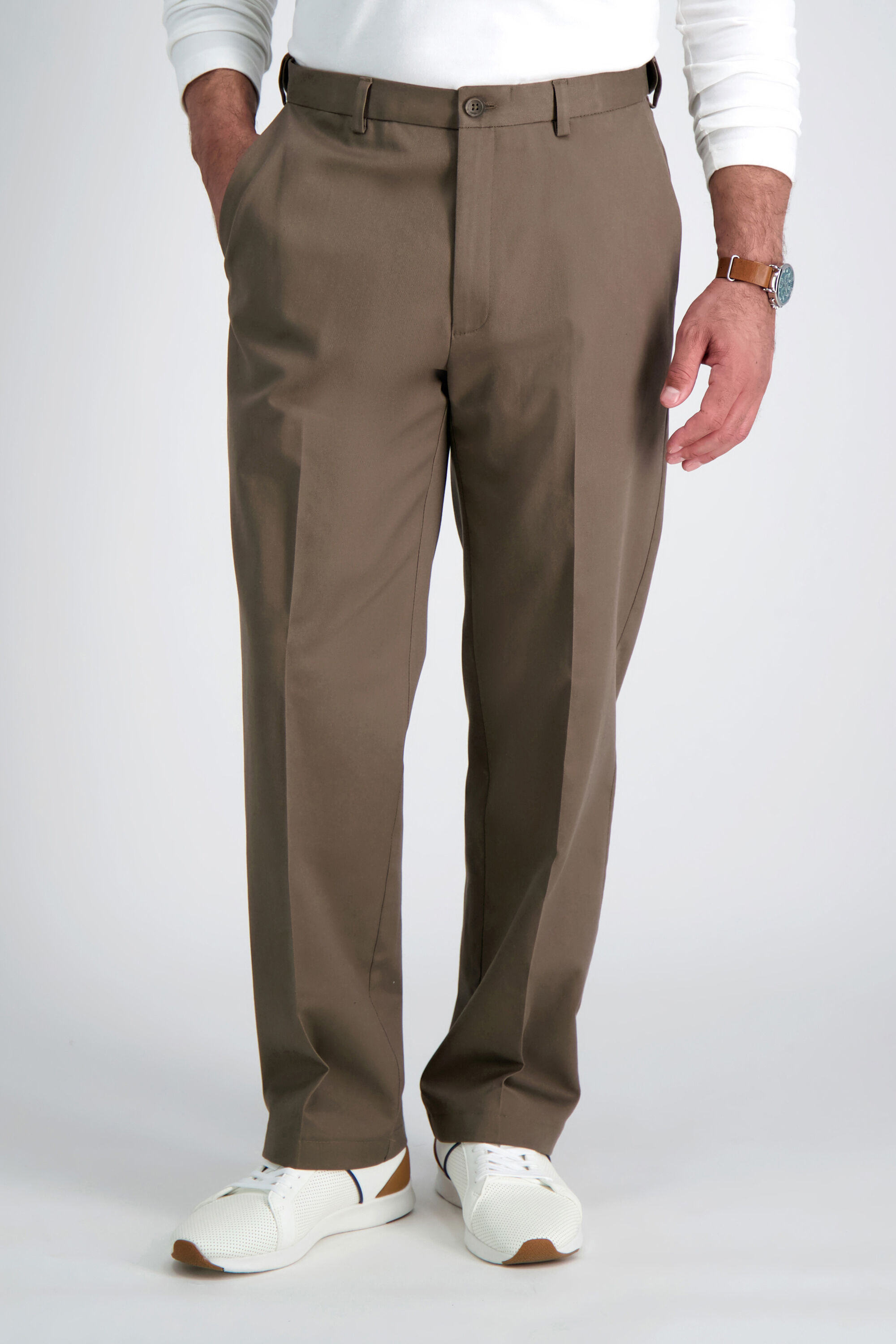 Men's loose fit dress pants clearance