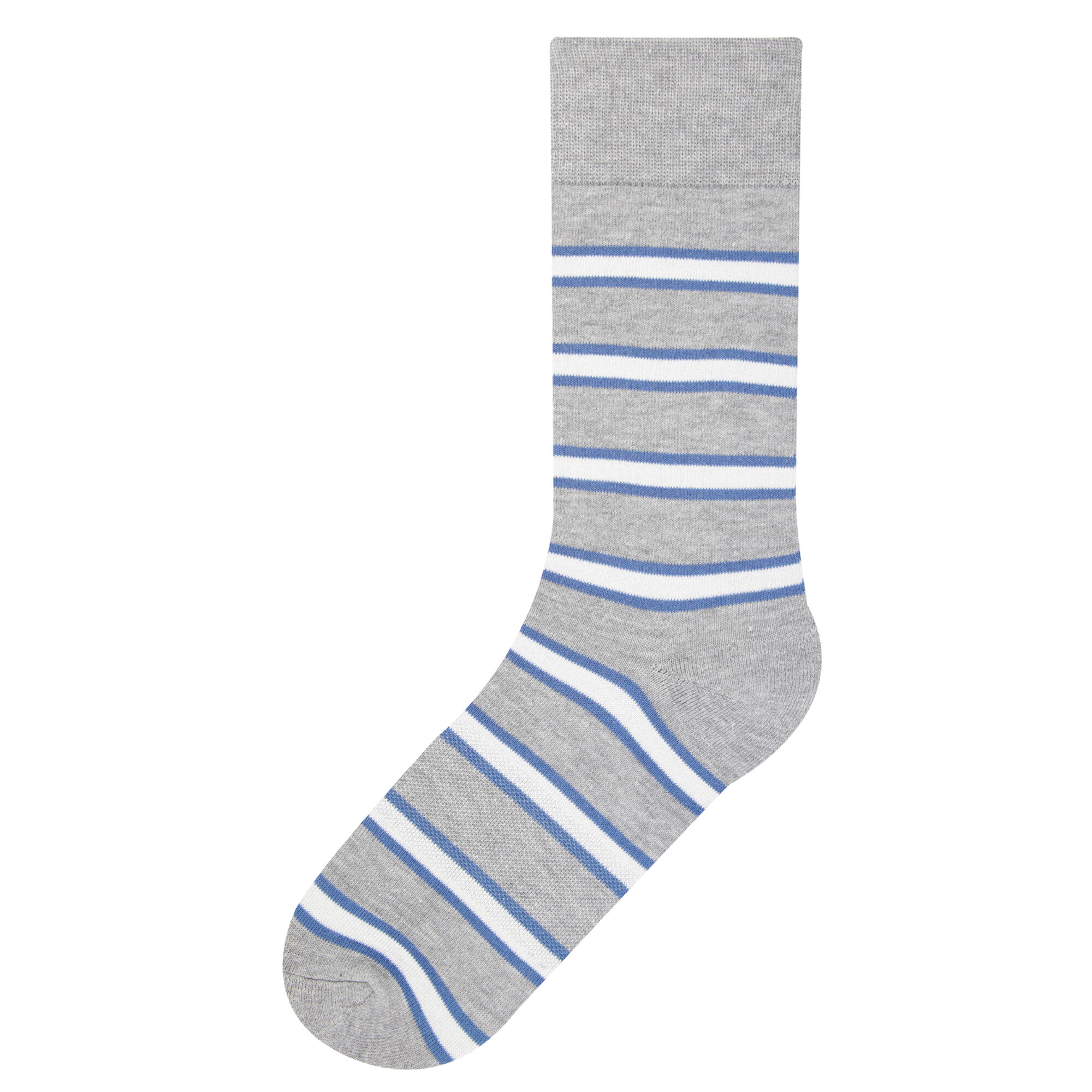 Haggar Cal Striped Socks Graphite (5R19-2063 Clothing Underwear & Socks) photo