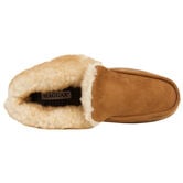 Microsuede Bootie Slippers, Khaki view# 5