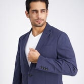 Smart Wash&reg; Performance Tech Blazer, Heather Navy view# 3