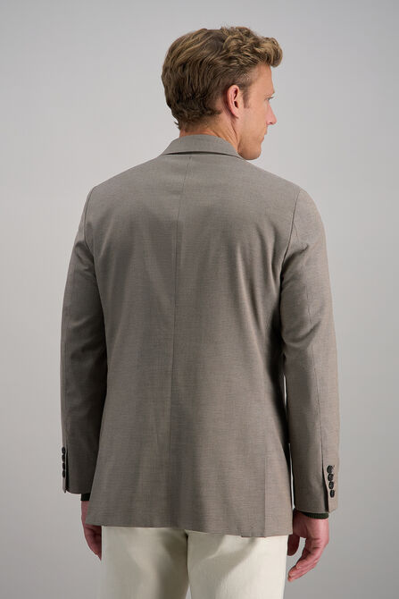 J.M. Haggar Mini Dobby Sport Coat, Mocha view# 4
