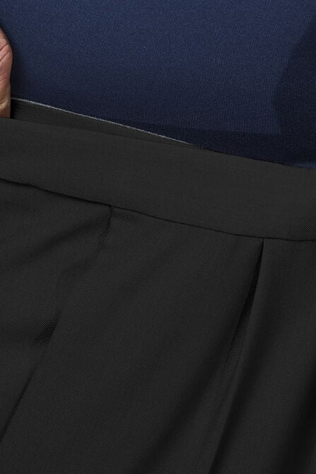 Big &amp; Tall Premium Comfort Dress Pant, Black view# 4