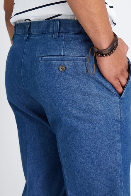 Premium Comfort Denim, Medium Blue view# 5