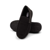 Textured Venetian Slippers, Black view# 1