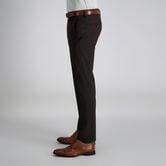 J.M. Haggar Premium Stretch Suit Pant, Chocolate view# 4
