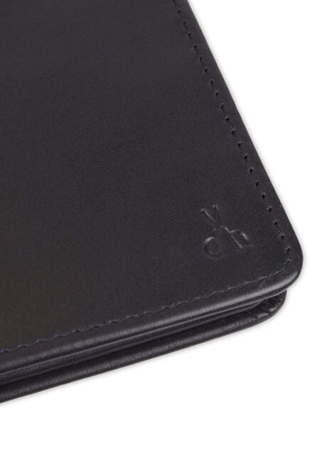 RFID Extra Capacity Slimfold Wallet - Best Dad Ever Emboss, Black