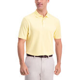Waffle Texture Golf Polo, Tan view# 1