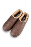 Pebbled Clog Slipper House Shoe, Khaki view# 3