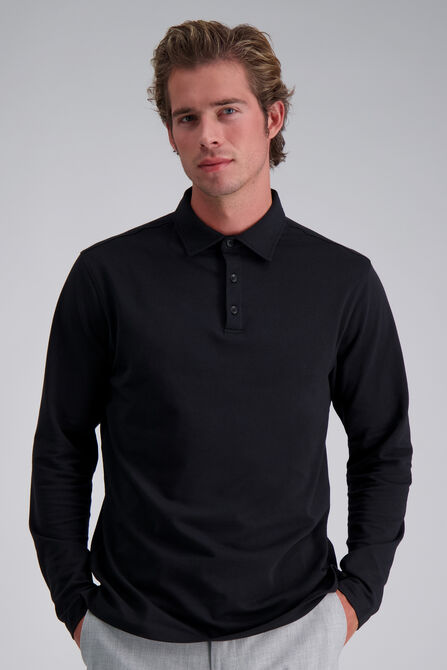 French Terry Polo Shirt,  view# 1