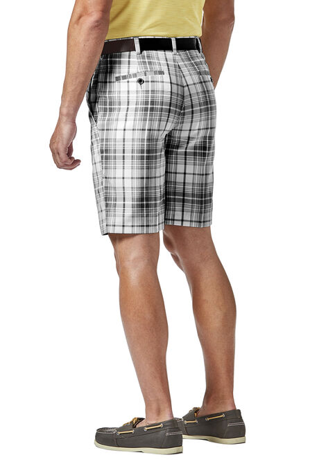 Cool 18&reg; Pro Tonal Plaid Short, Turquoise view# 2