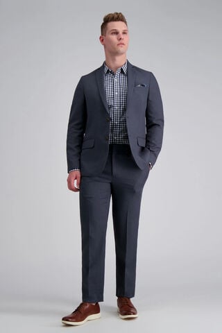 Smart Wash&trade; Suit Separate Jacket, Dark Navy