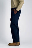 Wrinkle Free Performance Khaki Pant, Dark Navy view# 3