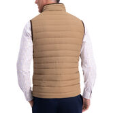 Channel Quilted Vest, Medium Beige view# 2