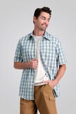 Plaid Button Down Shirt, Turquoise view# 1