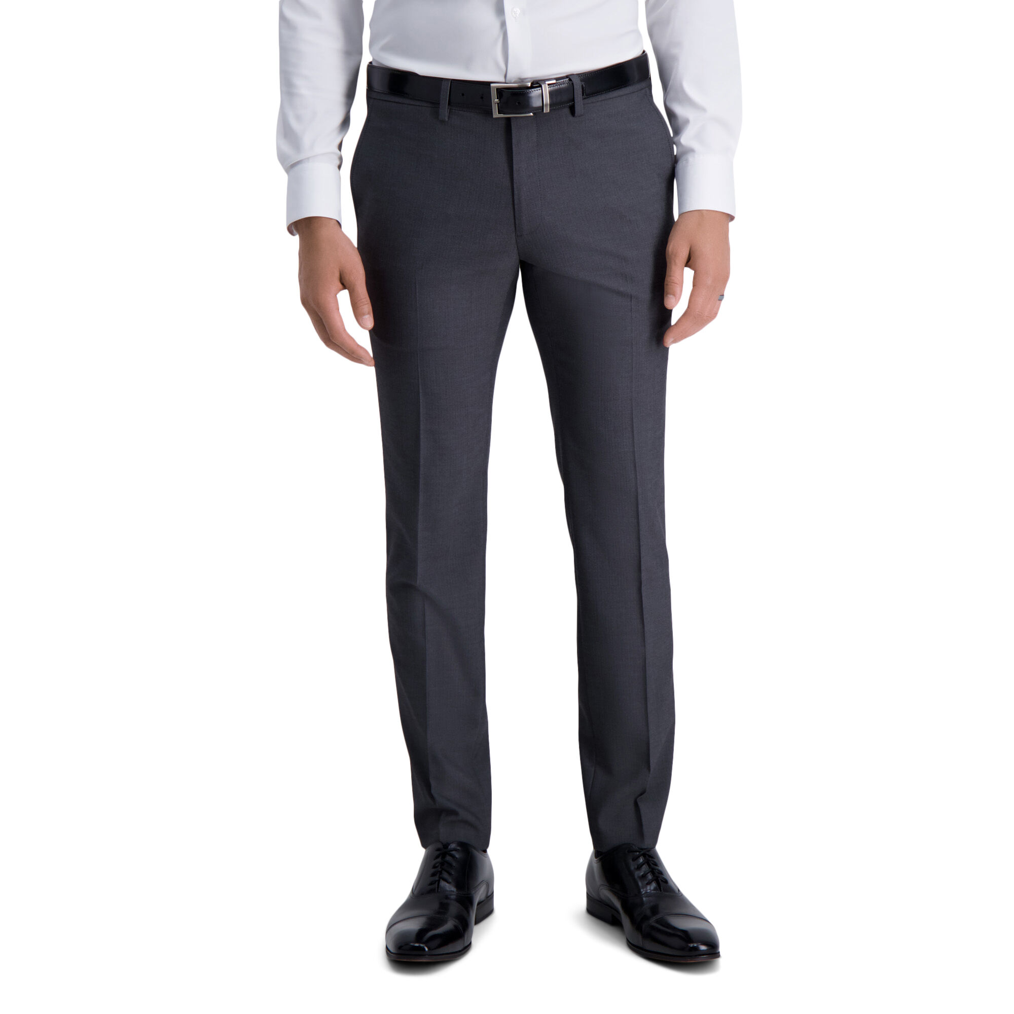 J.M. Haggar Ultra Slim Suit Pant Med Grey (HY30965 Clothing Pants) photo