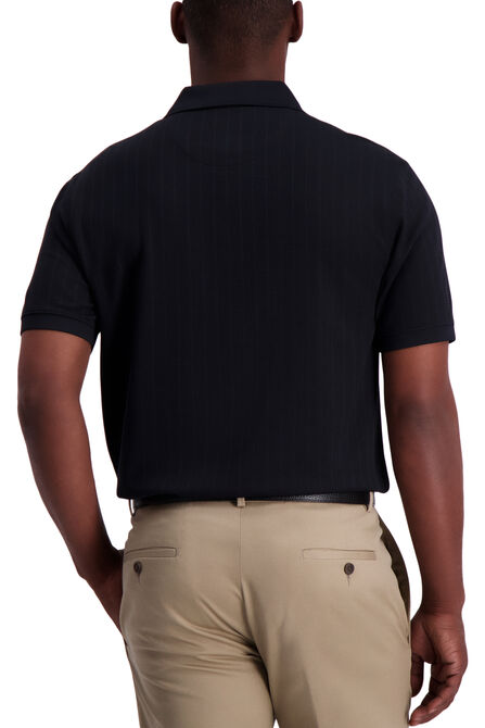 Textured Polo, Black view# 2