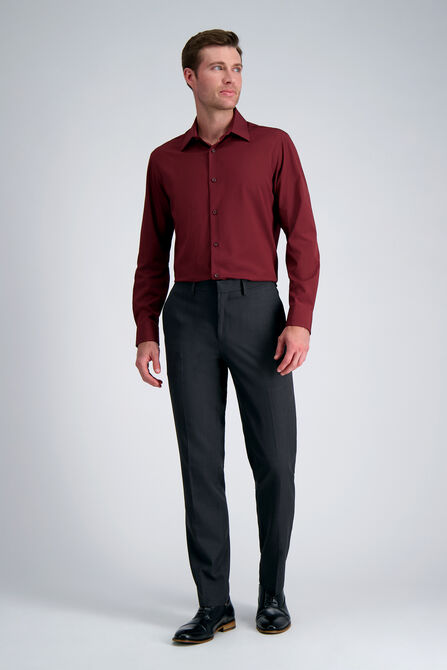 Smart Wash&reg; Dress Shirt - Dewberry,  view# 3