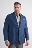 Big &amp; Tall J.M. Haggar M&eacute;lange Weave Sport Coat, Chambray view# 1