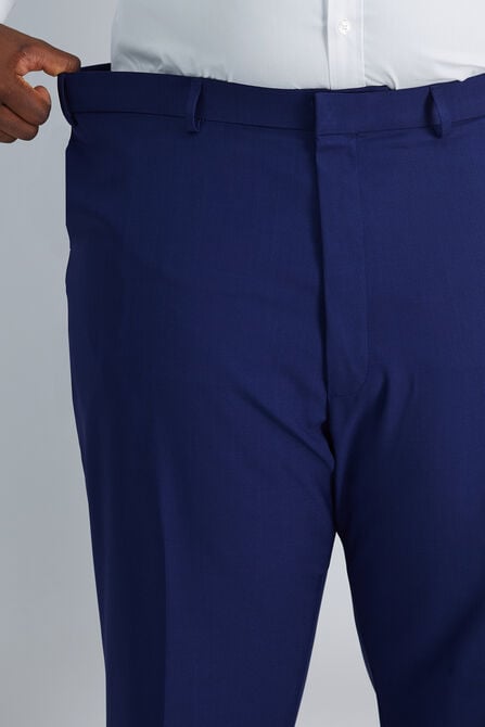 Big &amp; Tall Smart Wash&trade; Suit Separate Pant, Midnight view# 5