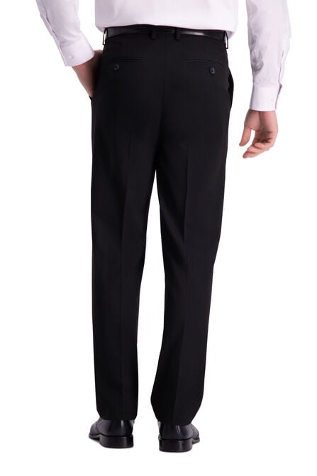 J.M. Haggar 4-Way Stretch Dress Pant, Black view# 3