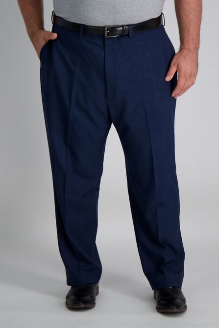 Big &amp; Tall Premium Comfort Dress Pant, Blue view# 2