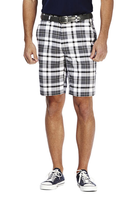 Cool 18&reg;  Exploded Plaid Short, Graphite view# 1