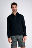 Long Sleeve Double Face Scuba Quarter Zip,  view# 1