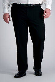 J.M. Haggar Big &amp; Tall Suit Pant, Black, hi-res