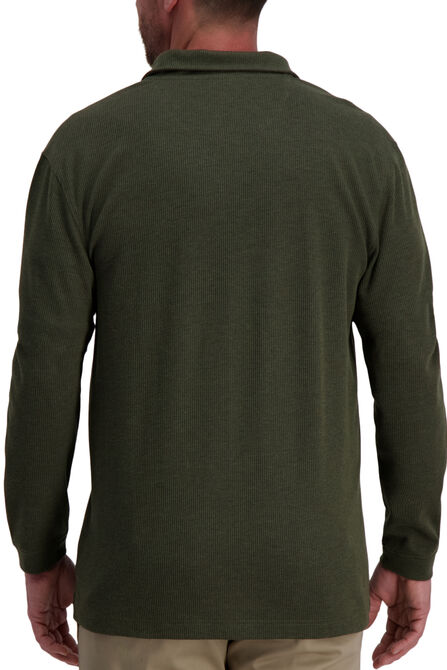 Quarter Zip Rib Knit Sweater,  view# 6