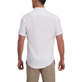 Solid Short Sleeved Shirt, White view# 2